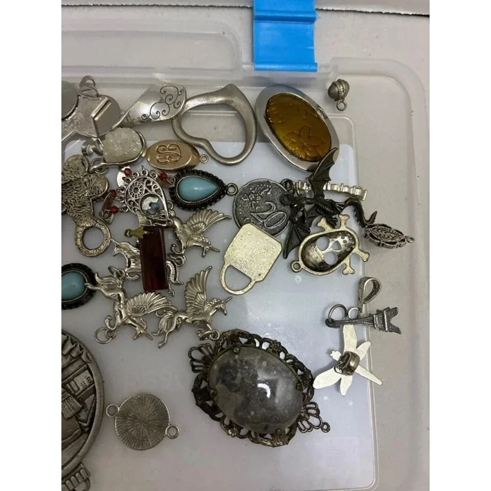 Seed beads and charms